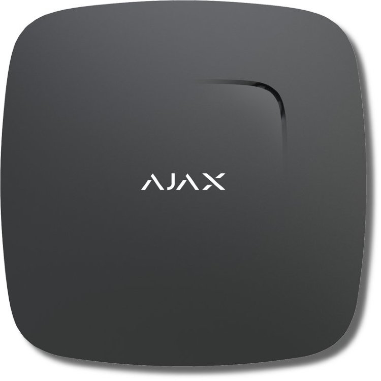 Извещатель пожарный радиоканальный с сиреной Ajax FireProtect (black)
