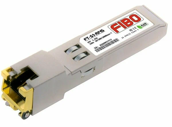 FIBO FT-S1-RJ45 SFP модуль RJ-45, 1.25G, 100 м, cat 5E